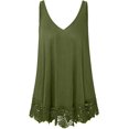 thumbnail image 1 of HSHDLDF Plus Size Swing Lace Flowy Tank Top for Women, 1 of 3