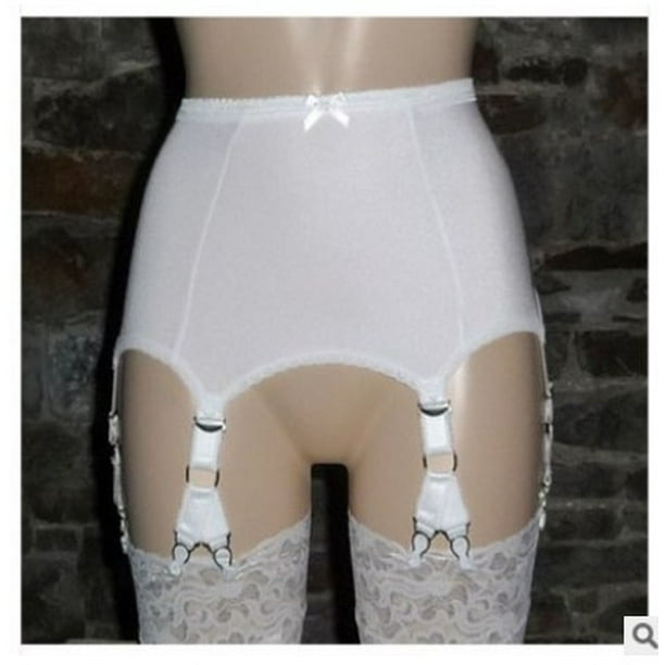 Vintage Women Sexy Lingerie Garter Belt Temptation 6 Straps 12