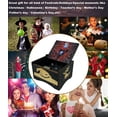 thumbnail image 3 of GHSDFBB Wind Up Music Box The Nightmare Before Christmas Painted Musical Box Clockwork Laser Engraved Wood Musical Gifts for Fans (Image1-Windup), 3 of 6