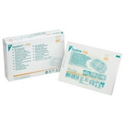 3M 3586 Tegaderm +Pad Transparent Film Dressing with Non-Adherent Pad of Size 1-3/4” x 2-3/8” - For Wound Care, Cuts & IV Sites - Waterproof, Sterile & Non-Allergic Adhesive - 3 ½” x 4” - Pack of 50