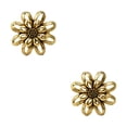 thumbnail image 2 of Qarigey Bufanda anillo elegante oro plata bufandas Pin aleación Vintage moderno exquisito envoltura abrazadera regalos para mujeres joyería pañuelo oro 2piezas Qarigey CBP189973, 2 of 5