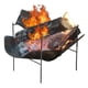 thumbnail image 5 of Fogón para jardín, calentador, barbacoa, parrilla, estufa, camping, carbón, patio, exterior Estufa de 2 piezas + palo de barbacoa, 5 of 7