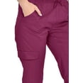 thumbnail image 3 of Marilyn Monroe Knitwaist Six Pocket Stretch Scrub Joggers, 3 of 3