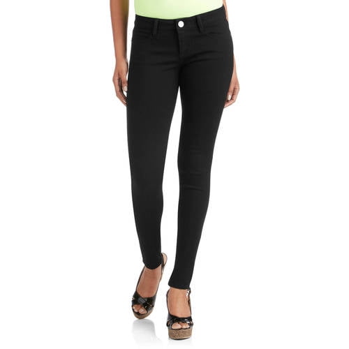 No Boundaries - No Boundaries Juniors' Essential Skinny Jeans - Walmart ...