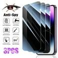 thumbnail image 1 of 3 PCs Privacy Screen Protector Film For IPhone17 16e 15 14 Plus 13 12 11 Pro Max Anti-spy Tempered Glass For IPhone X XS Max XR, 1 of 6