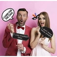 thumbnail image 3 of Funny Birthday Photo Booth Props - 47 Pieces - 21st - 30th - 40th - 50th - 60th - 70th - 80th - 90th - Birthday Party Supplies, Decorations and Favors Multi Color, 3 of 7