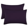 thumbnail image 1 of Unique Bargains Soft Microfiber Zippered Pillowcase 2pcs, 1 of 10