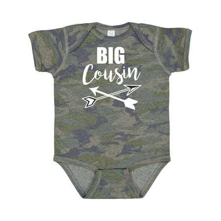 

Inktastic Big Cousin with Arrows Gift Baby Boy or Baby Girl Bodysuit