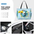 thumbnail image 3 of Gaeub Dreaming Travel Beach Travel Bag, Multi-Pocket Beach Bag, Summer Vacation Bag, Beach Essentials Tote, 3 of 7