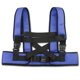 thumbnail image 2 of Cinturón de silla de ruedas de nylon ajustable Arnés de asiento transpirable suave Adultos Restricción Restricción Cinturón de seguridad Mobility Scooter Strap Reutilizable Azul Vogacara CE001699-01, 2 of 6