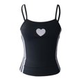 thumbnail image 3 of Coduop Women Vintage Summer Tank Tops Retro Star Print Sleeveless Crop Cami Vest Tops Camisole, 3 of 6