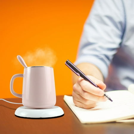 

iMESTOU Deals Clearance Under 10 Coffee Tea & Espresso Coffee Mug Warmer&Cup Warmer For Office Desk Use USB Electric Beverage Warmer Coffee Warmer Plate For Cocoa Tea Water Milk