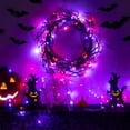 thumbnail image 2 of Guirnalda de luces RESNICE de 400 pies y 1200 LED, color morado y naranja, 2 of 8
