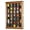 Walnut, variant on 31 Shot Glass Display Case Cabinet