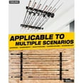 thumbnail image 6 of Fishing Pole Rod Racks Wall or Ceiling Mounted Fishing Pole Rod Holders for Garage Storage Organizer Fishing Gear Equipment for Men Women, 6 of 12
