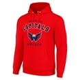 thumbnail image 2 of Men's Starter Red Washington Capitals  Logo Pullover Hoodie, 2 of 3