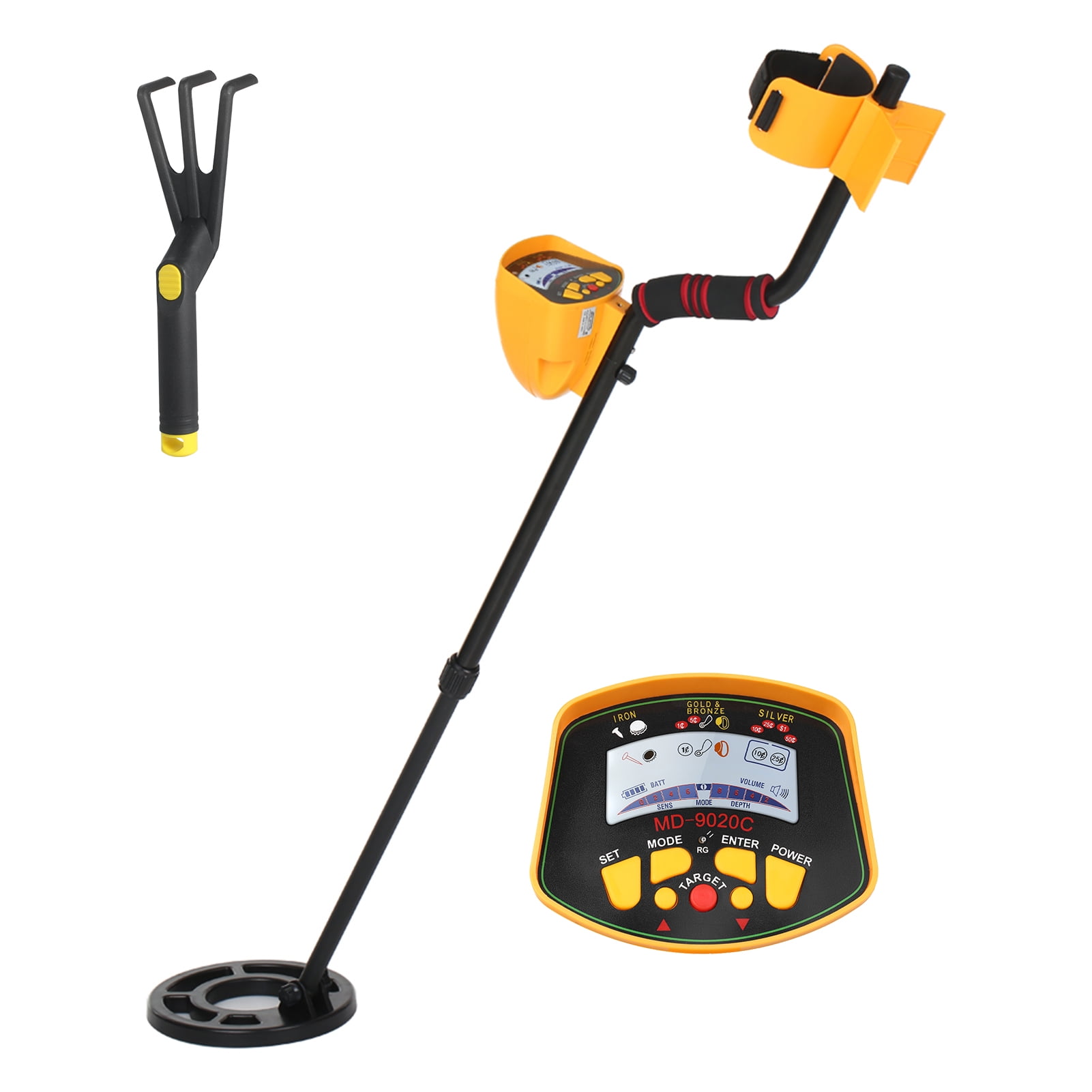 New MD3010II Metal Detector Gold Digger Treasure Hunt Ground Searching