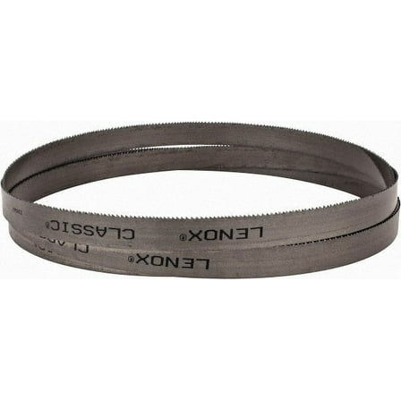 Lenox 10 to 14 TPI, 7' 9" Long x 3/4" Wide x 0.035" Thick, Welded Band Saw Blade Bi-Metal, Toothed Edge, Modified Raker Tooth Set, Flexible Back, Contour Cutting