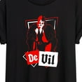 thumbnail image 3 of Disney Villains - De Vil - Women's Oversized T-Shirt, 3 of 5