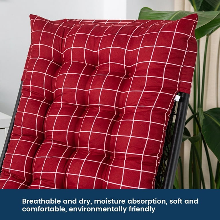 JTWEEN Sun Lounger Cushions Replacement Sunbed Cushions Garden Furniture Replacement Cushion Covers Lounge Chair Pads for Travel Holiday Garden Indoor Outdoor Walmart