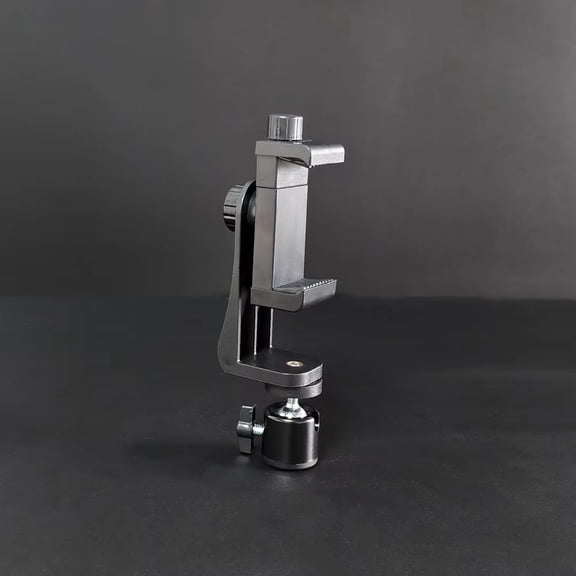 360° Rotatable Phone Tripod Mount, Universal 1/4" Screw Phone Holder for Horizontal/Vertical Shooting, Live Streaming & Selfie Video