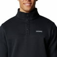 thumbnail image 4 of Men's Columbia Alto Pass™ Half Snap Sweater Fleece Color: Delta Heather Size: XL, 4 of 4