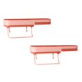 thumbnail image 1 of Oleegame 2PC Spoon And Lid Rest Bathroom Non-Perforated Soap Box Shelf Bathroom Supplies Towel Rack Non-Marking Stickers Bathroom Rack Wall-Mounted Soap Box, 1 of 5