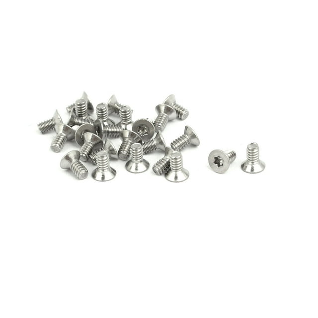 Unique Bargains Vis Torx en Acier Inoxydable 304 M1.6x3mm (Lot de 30)