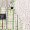 thumbnail image 4 of Wamejoo Baby Boy's Clothing Outfits for Boys Kids Summer Round Neck Short Sleeved 1t 2t 3t 4t 5t 6t Solid Color Short Sleeve Plaid Bib Jumpsuit Toddler Boy Clothes Outfit 2 Piece, 4 of 8