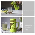 thumbnail image 5 of Luxurious French Press, Heat Resistant Borosilicate Glass With Protective Design, Stainless Steel Filter System For Aromatic Coffee, 2 Cups, 5 of 5