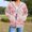 Pink, variant on WXLWZYWL Ugly Chrismas Jackets for Women Chrismas Santa Printed Hooded Sweatshirts Long Sleeve Zipper Up Jackets Coats with Pockets Hoodied