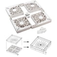 thumbnail image 2 of Mustee, E. L. 86.500 Durastall Extended Base Kit, White, 2 of 4