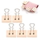 thumbnail image 5 of Clip De Metal, Clips De Papel Duraderos Prácticos De Acero Inoxidable Pequeños Portátiles Para Bricolaje Para Manualidades, 5 of 7