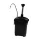 thumbnail image 1 of Dispensador de salsa de gran capacidad, botella con bomba para condimentos, recipiente separable, Negro, 1 of 9