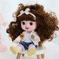 thumbnail image 6 of Aodebiao Silicone Doll Dress Up Princess Multi Joint Removable Gift 8.6 Inch Dolls For 3 4 5 6 Years Old, 6 of 9