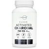 Type Zero Activated Charcoal Capsules (180 Count) - 60 Servings, 780mg Per Serving, from Coconut Shell, Non-GMO, Gluten-Free