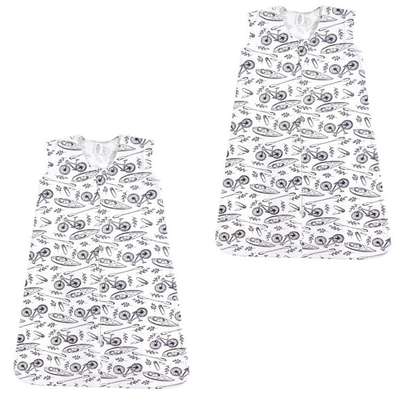 Yoga Sprout Baby Boy and Girl Jersey Cotton Sleeping Bag 2 Pack, Adventure, 18-24 Months