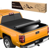 Nilight Soft Roll Up Truck Bed Tonneau Cover Compatible with Chevy Silverado 1500/ GMC Sierra 1500 2019 2020 2021 2022 2023 2024 2025 6.6ft