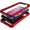 thumbnail image 4 of Compatible For Cloud Mobile Stratus C8 Slim Tough Hybrid Cell Phone Cover Case - Red, 4 of 5