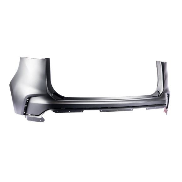 BUMPER RR UPPER PRIMED PTM W/2 PARK ASSIST SENSOR HOLES COMPATIBLE WITH FORD EDGE ST 2023 PARTSLINK NUMBER FO1114112