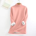 thumbnail image 1 of IMENGL T-Shirts Thermiques à Col Montant pour Femmes, Rose m, Taille M-3TG, 1 of 7