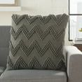 thumbnail image 3 of Nourison Life Styles Charcoal Decorative Throw Pillow , 20" x 20", 3 of 4