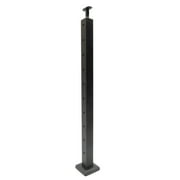 Miumaeov Cable Railing Post Deck Railing Garden Fencing Accessories Stainless 36*2*2 In