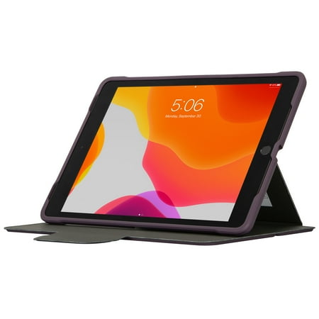 Targus - Pro-Tek Antimicrobial Case for iPad (9th, 8th and 7th gen.) 10.2", iPad Air 10.5", and iPad Pro 10.5" - Purple