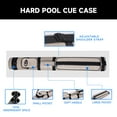 thumbnail image 3 of GSE Games & Sports Expert 2x2 Hard Oval Billiard Cue Case. Pool Cue Stick Carrying Case, Billiard Pool Cue Accessories (5 Colors Available), 3 of 8