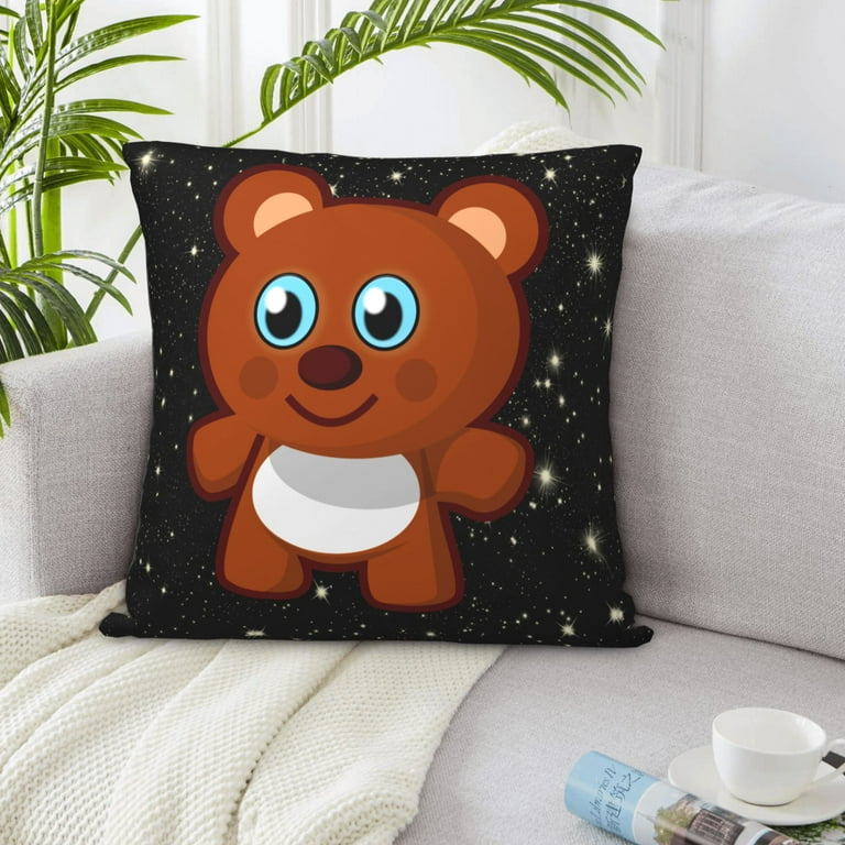 Bear best sale pillow cover