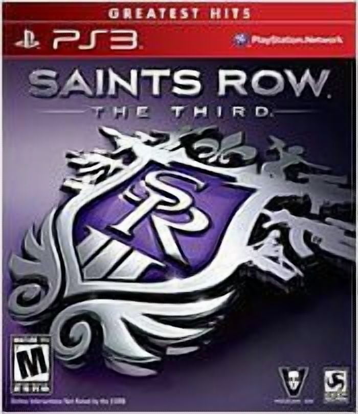 新品未開封　PS3  SAINTS ROW 3点セット販売 Saints-Row-The-Third-The-Full-