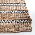 thumbnail image 3 of SAFAVIEH Natural Fiber Jack Striped Area Rug, Navy/Natural, 6' x 9', 3 of 11