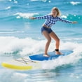 thumbnail image 2 of Goplus 11' Inflatable Stand Up Paddle Board whth Accessories Paddle Hand Pump Repair Kit, Dark Blue, 2 of 10