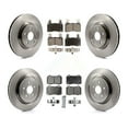 thumbnail image 1 of Transit Auto Front Rear Disc Brake Rotors and Ceramic Pads Kit for Car 2010-2015 Chevrolet Camaro SS K8T-100866, 1 of 11